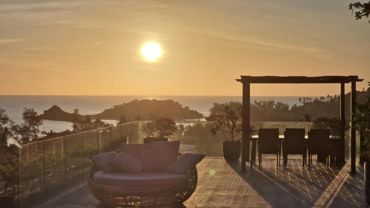Villa Obsidian, With Staff, Sea View And Walk To Choeng Mon Beach Kültér fotó