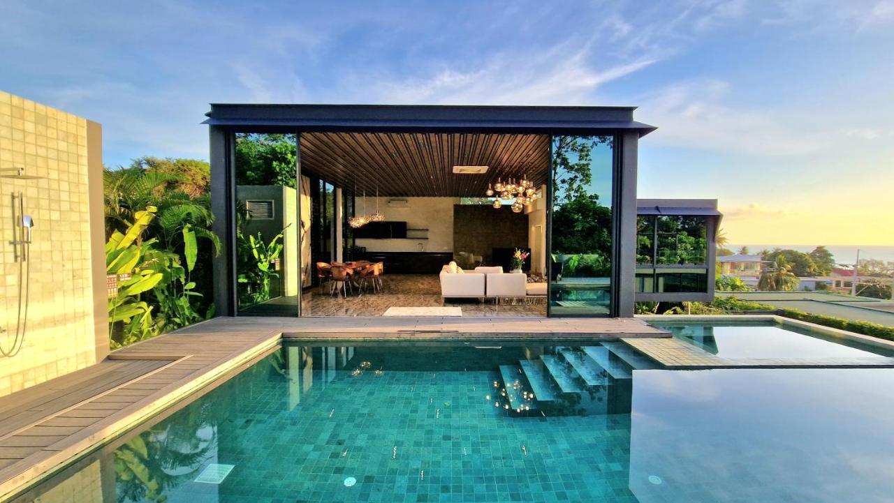 Villa Obsidian, With Staff, Sea View And Walk To Choeng Mon Beach Kültér fotó