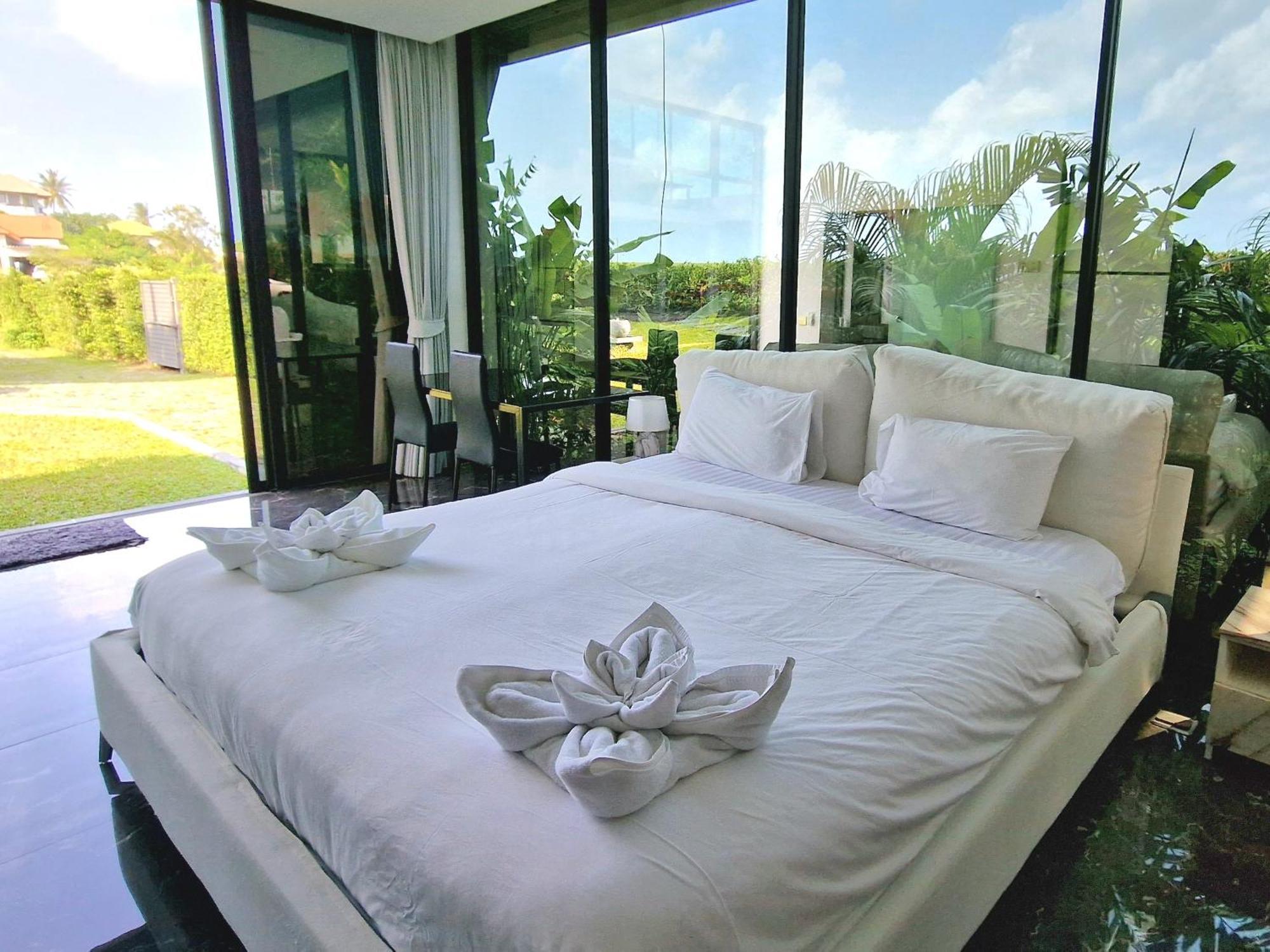 Villa Obsidian, With Staff, Sea View And Walk To Choeng Mon Beach Kültér fotó
