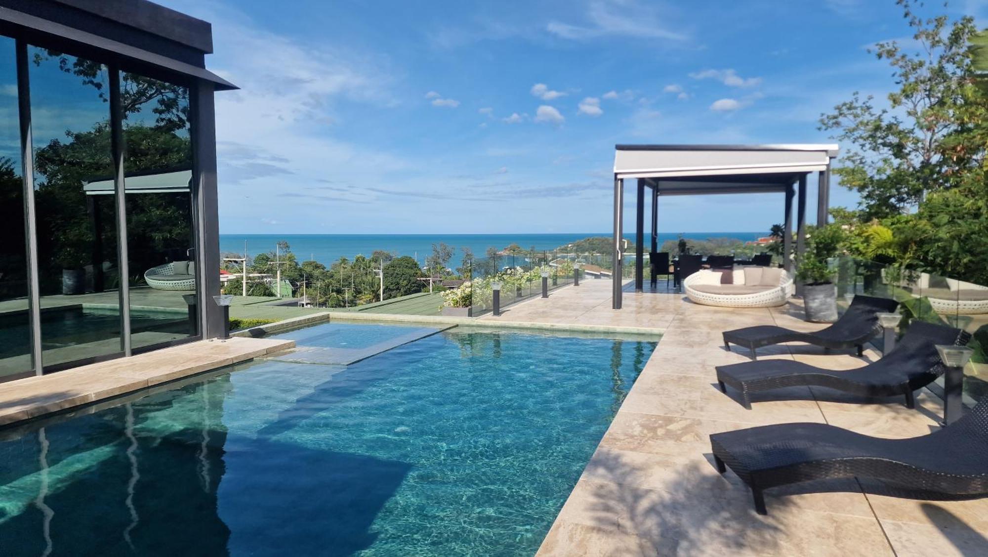 Villa Obsidian, With Staff, Sea View And Walk To Choeng Mon Beach Kültér fotó