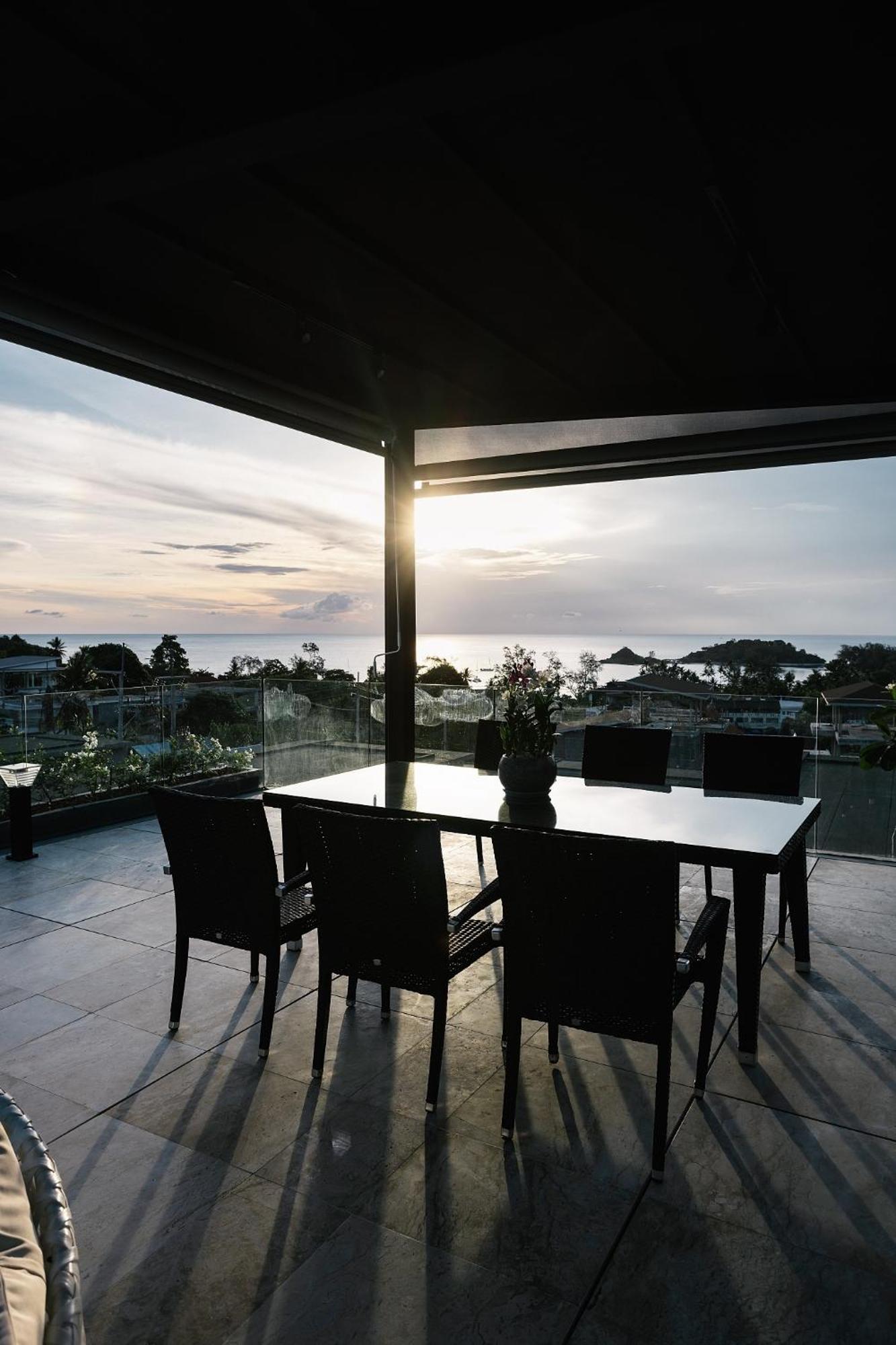 Villa Obsidian, With Staff, Sea View And Walk To Choeng Mon Beach Kültér fotó