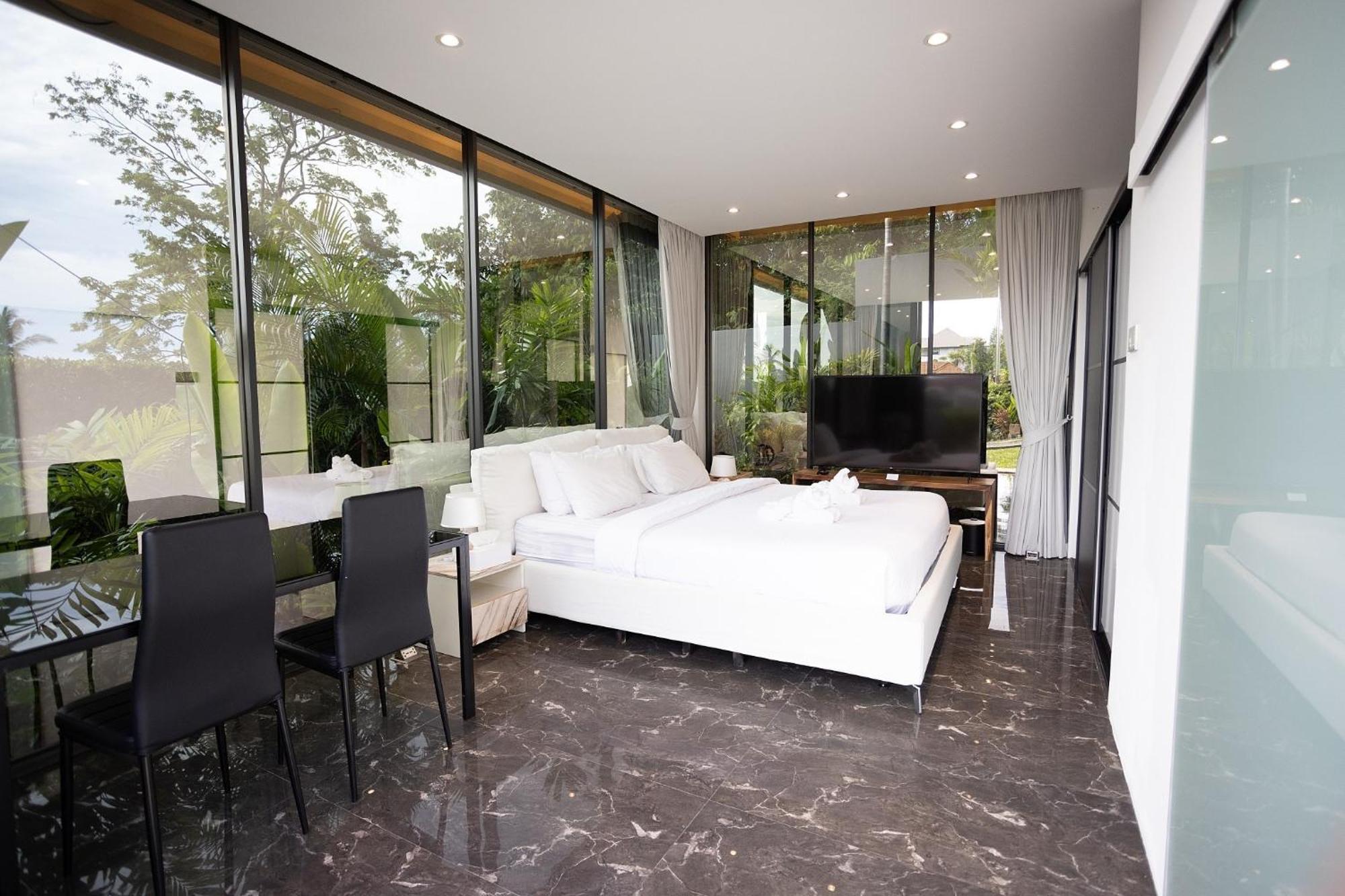 Villa Obsidian, With Staff, Sea View And Walk To Choeng Mon Beach Kültér fotó